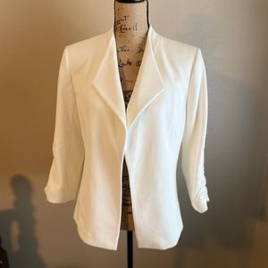 White Calvin Klein blazer